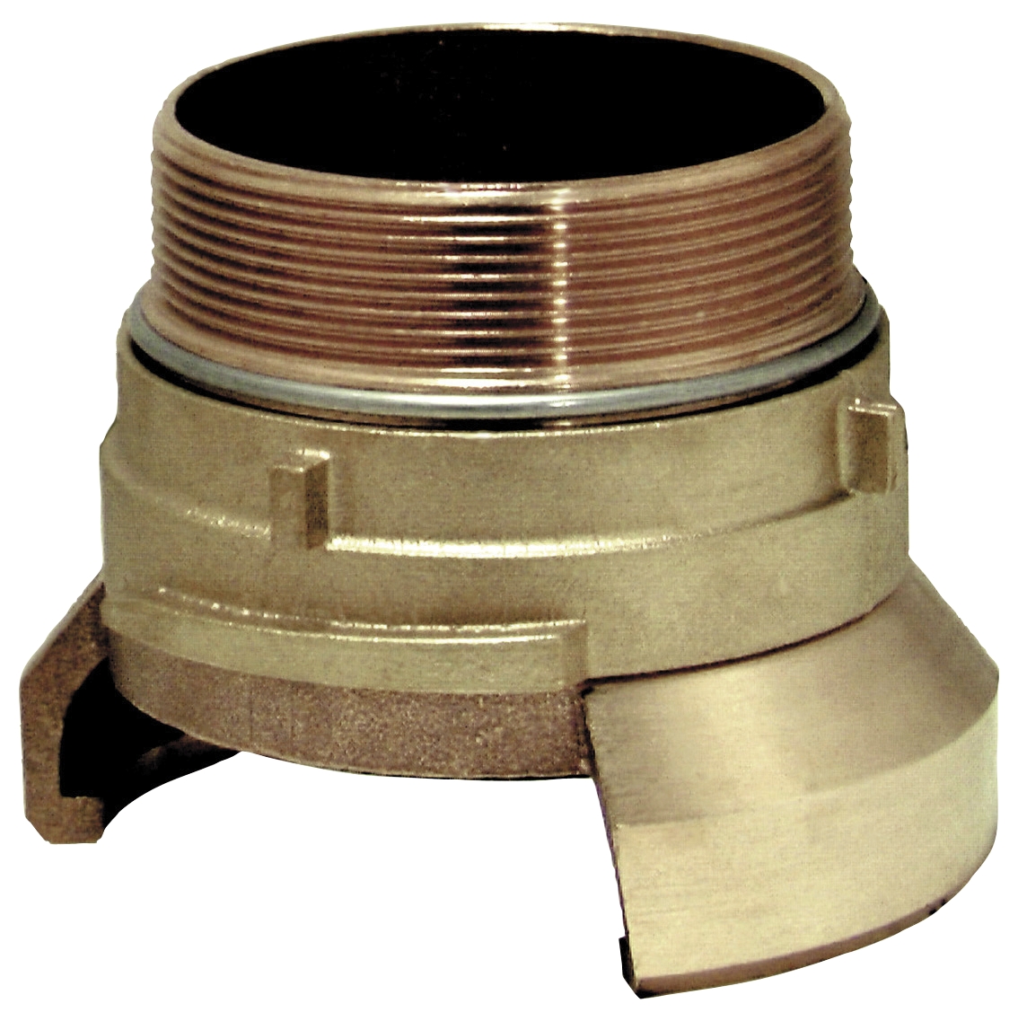  Demi-raccord verrou à douille filetée mâle gaz bronze - Série 1020 