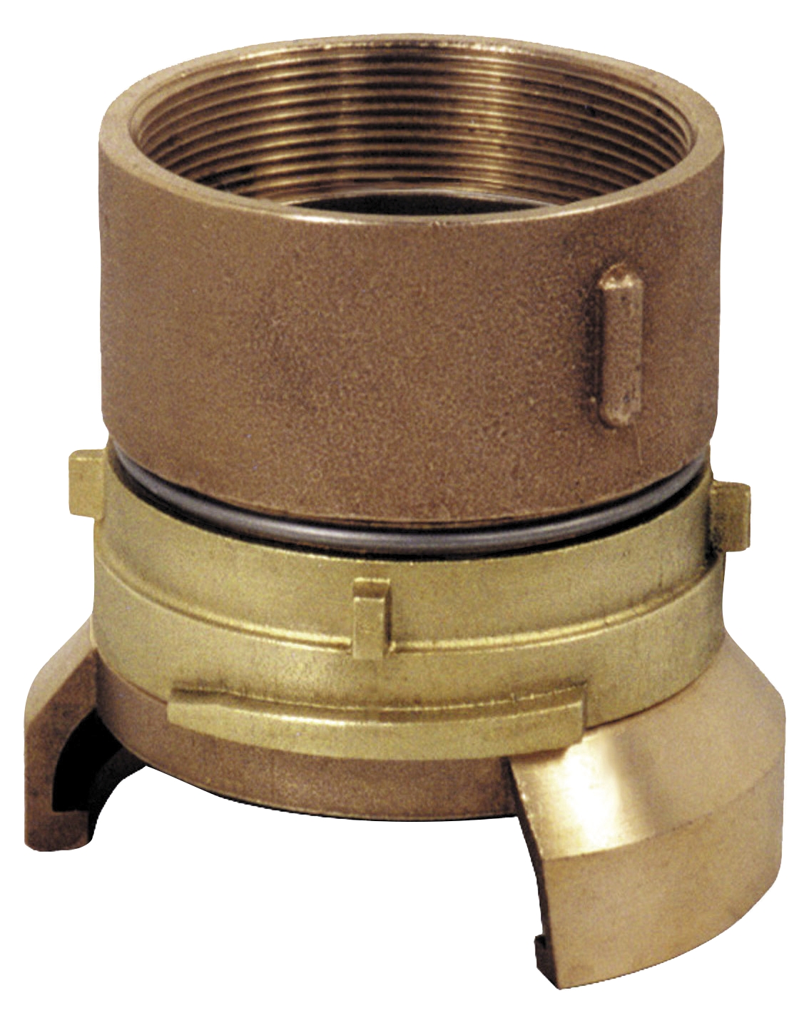 Demi-raccord verrou à douille filetée femelle gaz bronze - Série 1022 R.Pons