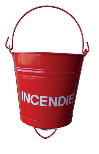 Seau d'incendie acier R.Pons