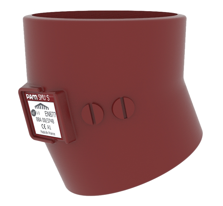 Coude à 22° fonte SMU