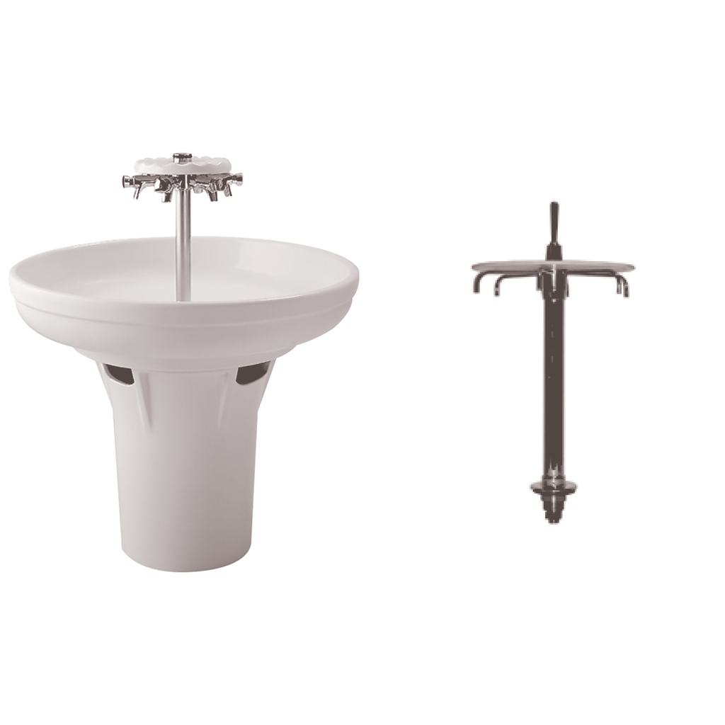 Lavabo collectif Circulaire P311001 Porcher