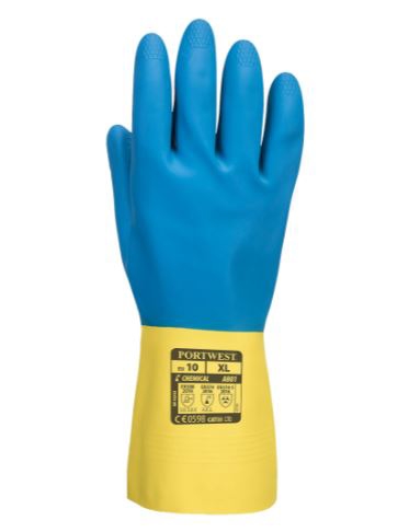 Gants de protection chimique A801 Portwest