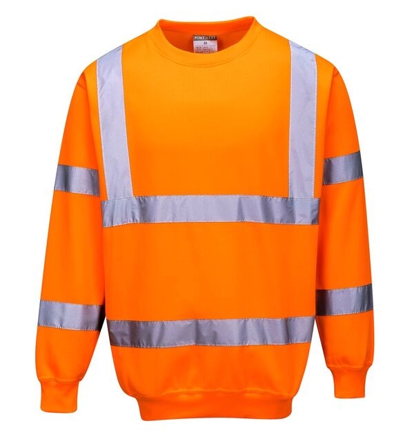  Sweat-shirt B303 HV - Orange 