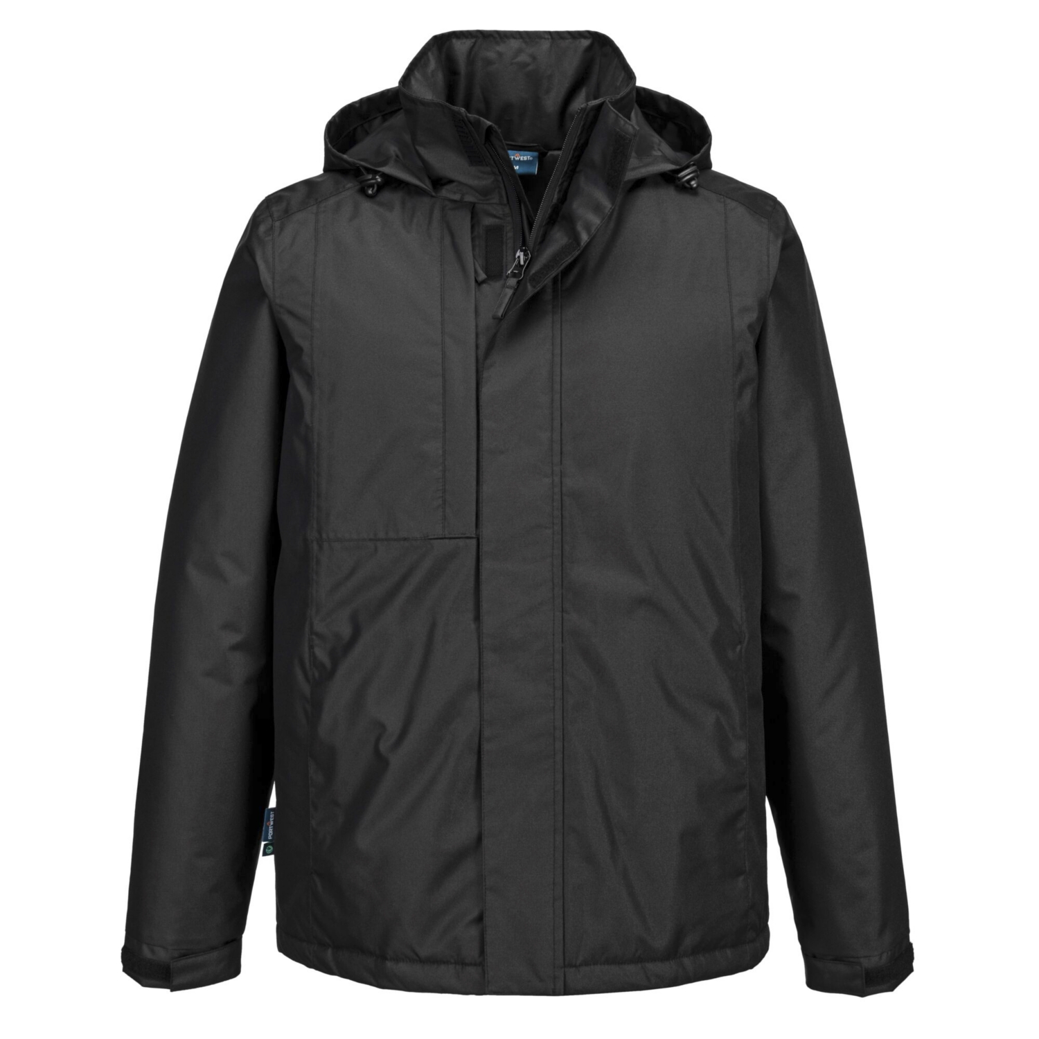 Veste de pluie polyester enduit PU mixte WX2 marine Portwest