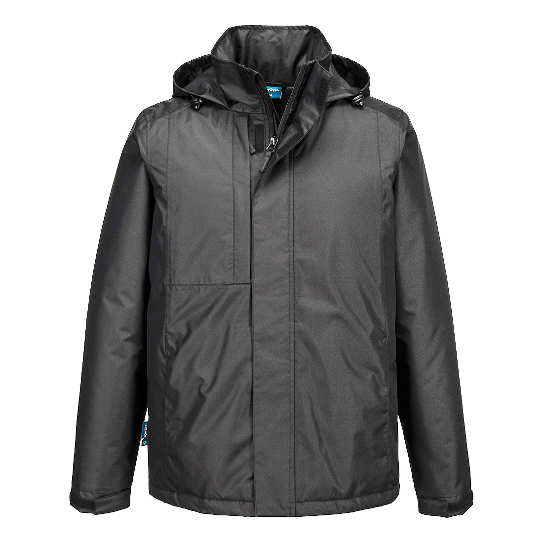Veste de pluie polyester enduit PU mixte WX2 gris Portwest