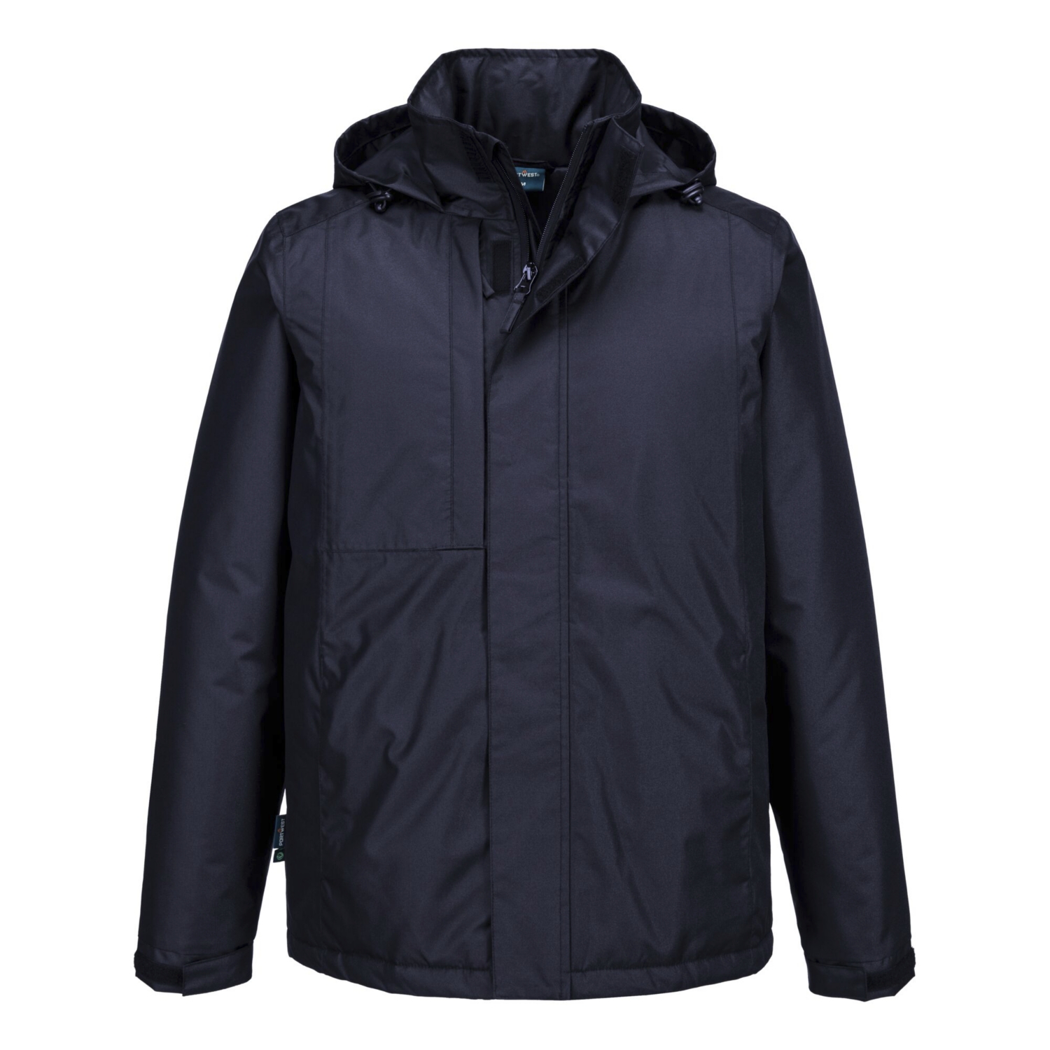 Veste de pluie polyester enduit PU mixte WX2 marine Portwest