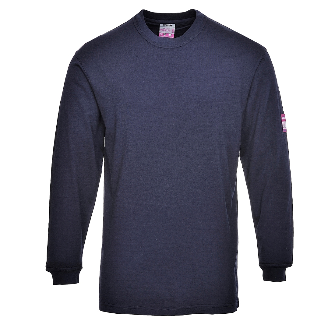 T-shirt multirisques FR11 modacrylique manches longues marine