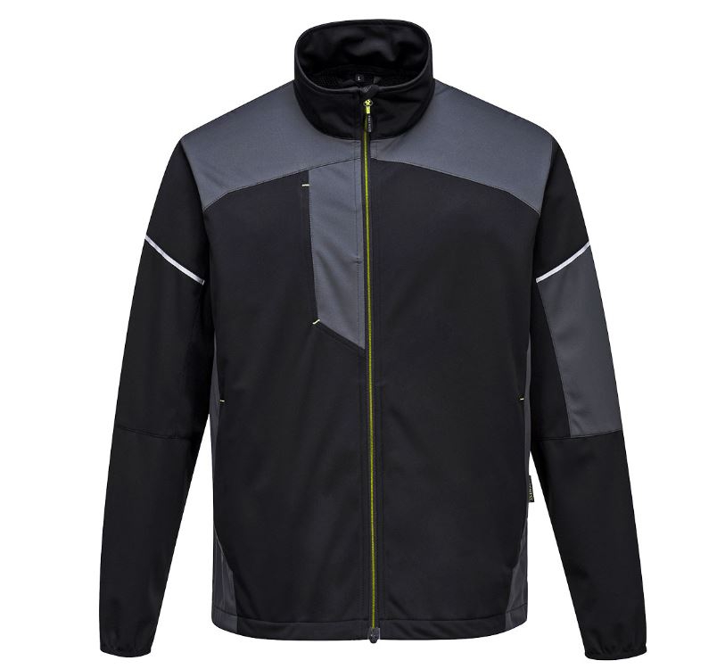 Veste Flex Shell T620 - Noir / Gris Portwest