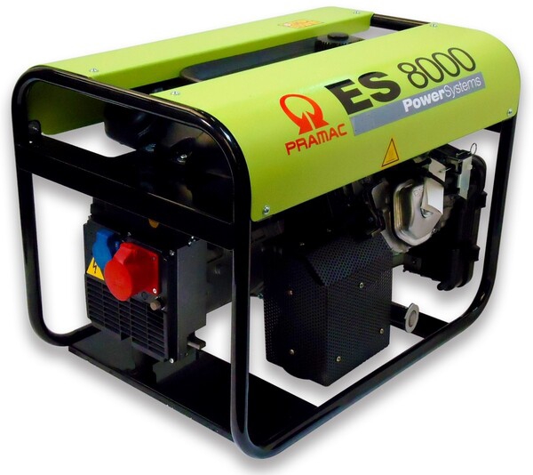 Groupe électrogène ES8000 AVR 230 et 400 V Pramac