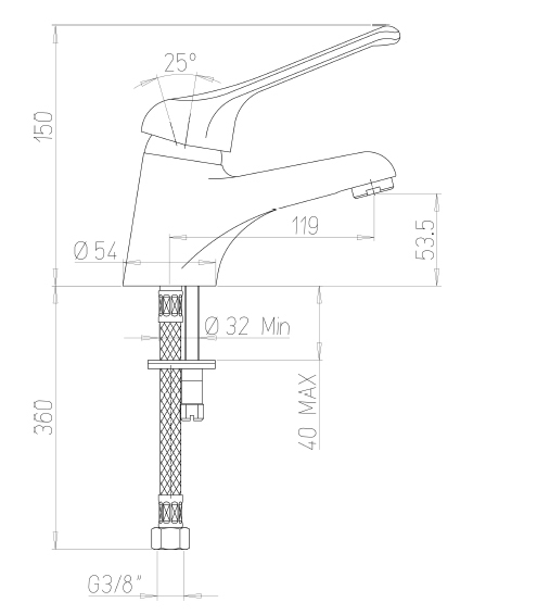 Mitigeur lavabo presto santé Presto