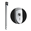 Panneau douche DL400E Sensor à déclenchement électronique - Raccord droit Presto