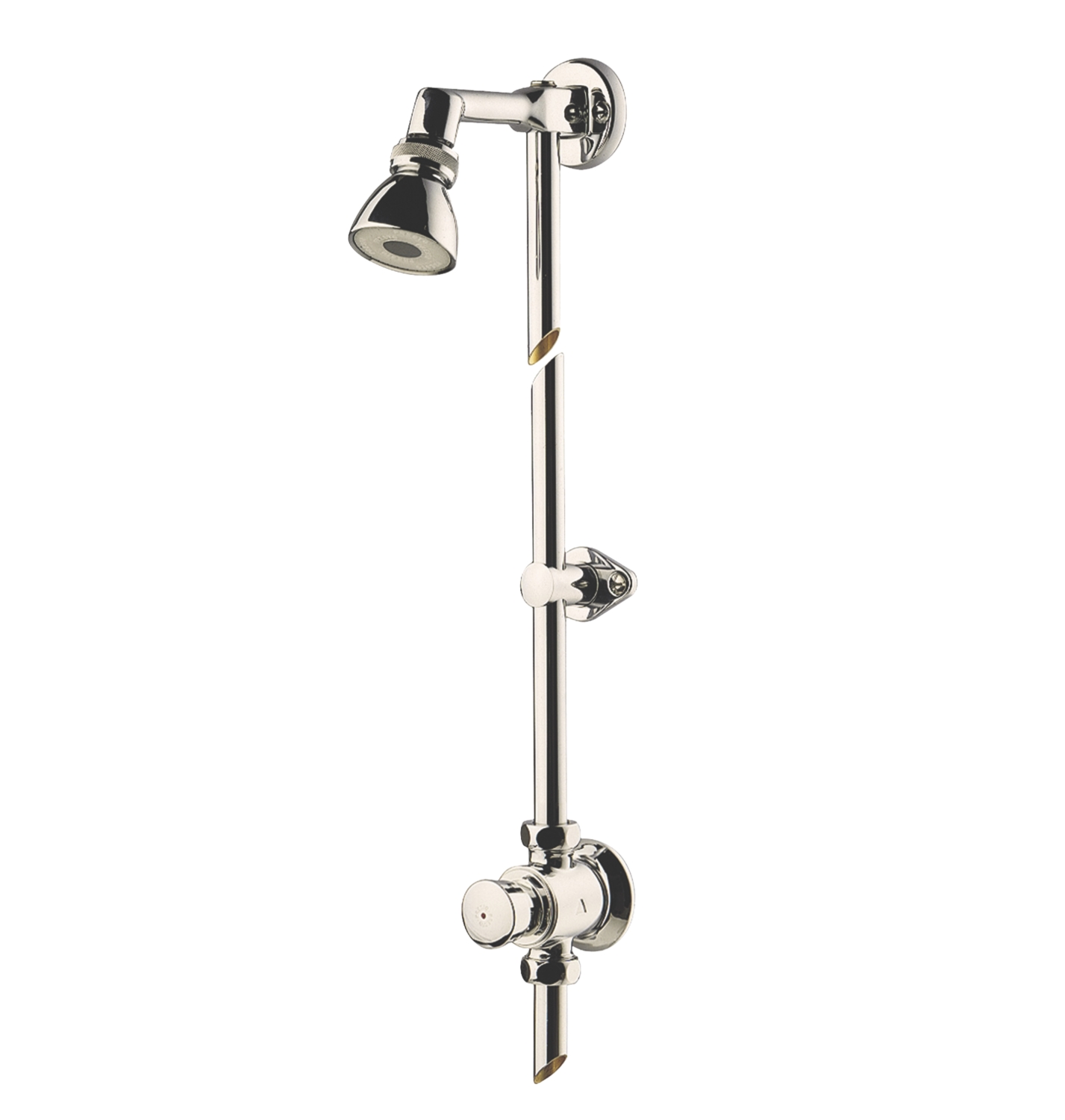 Ensemble douche prêt à poser Presto 50 - Pomme orientable Presto