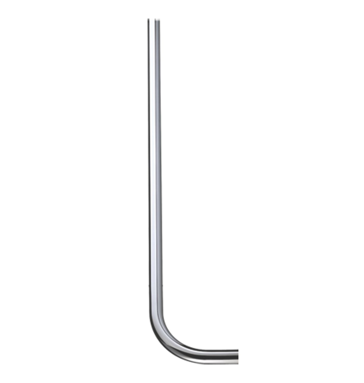 Tube coudé Laiton chromé Ø 32 pour robinet Eclair - Eclair XL - Eyrem 47938 Presto