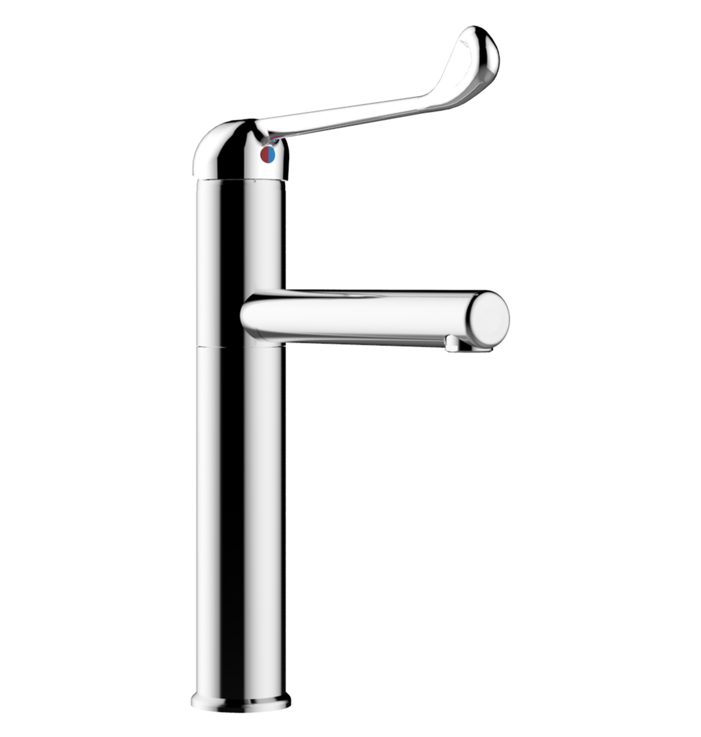 Mitigeur lavabo Modul'Mix commande coude - Bec haut Presto