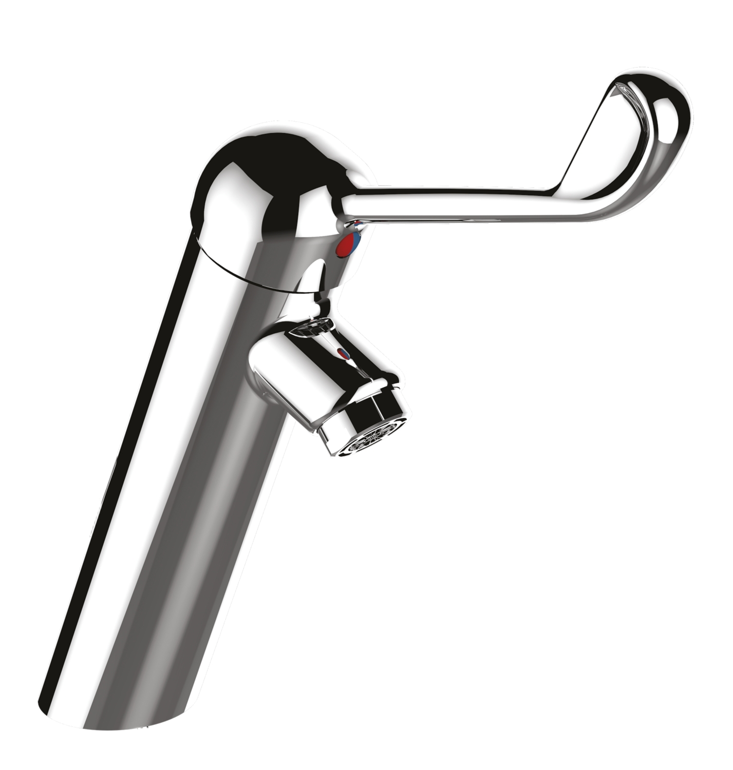 Mitigeur lavabo Hoptim' avec commande au coude Presto