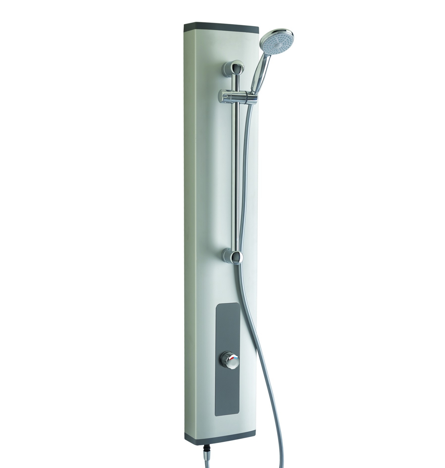 Panneau douche en applique Prestotem 2 équipé d'un mitigeur temporisé 88810 Presto