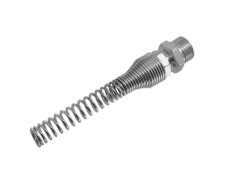 Raccord fixe droit avec ressort anti-croquage pour tube PA x mâle BSPT laiton série 22FX Prevost