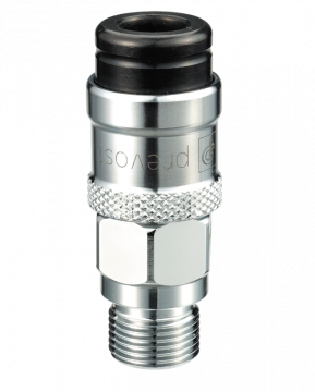 Coupleur fileté mâle cylindrique série BAC Prevost