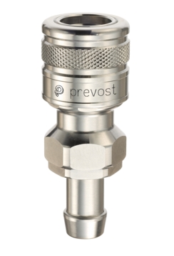 Coupleur femelle à passage libre pour tuyau série ELS