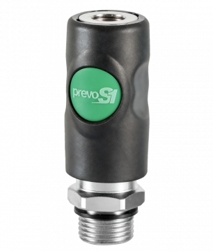 Coupleur EURO DN7.4 fileté BSPP avec joint d'étanchéité - Composite série ESI 07 Prevost