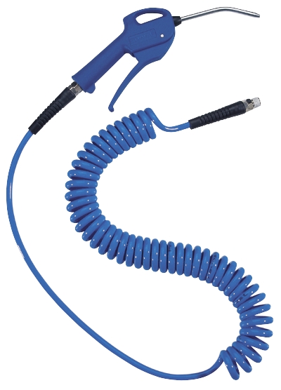  Ensemble de soufflage soufflette 27102 spiralé PU et raccord fixe 