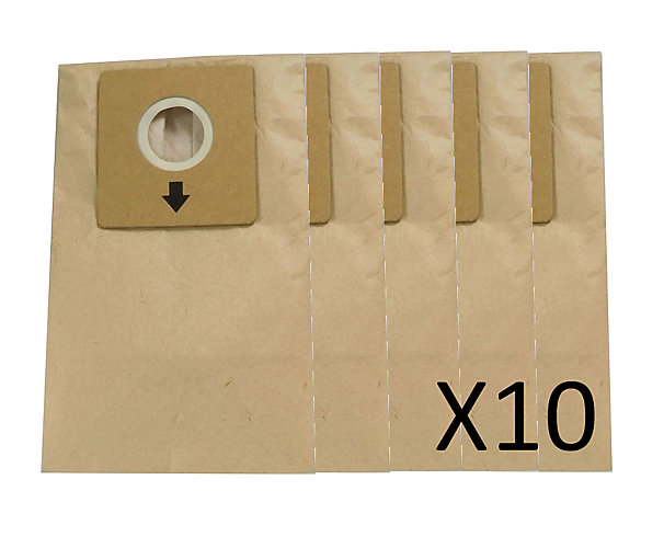 Lot de 10 sacs papier pour aspirateur Kosmos 8 Progalva
