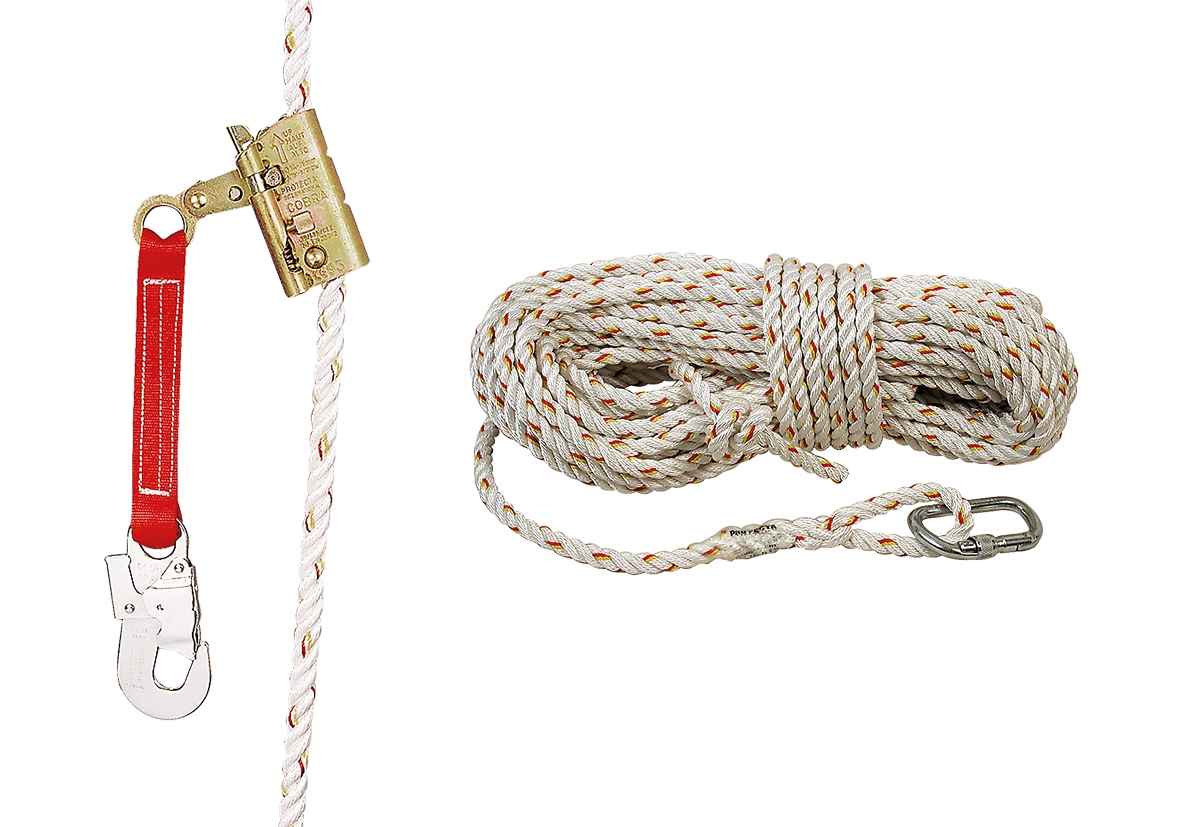 Coulisseau sur corde Cobra pour ligne de vie verticale - Avec sangle 200 mm 3M Protecta