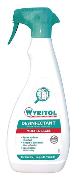 Spray nettoyant désinfectant Wyritol Wyritol