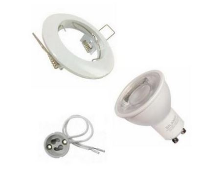 Kit Spot Gu10 4000K 60°