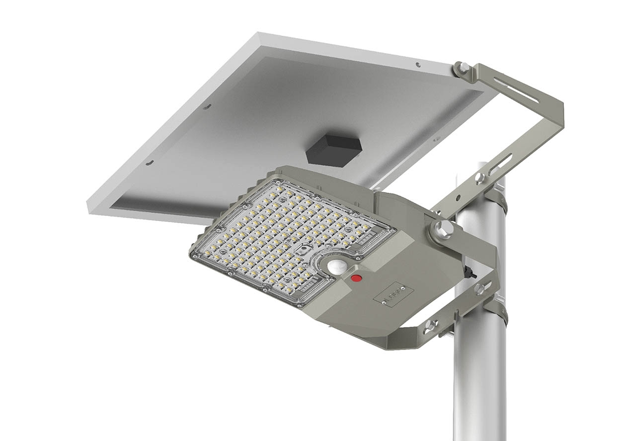 Solar 20W Ip66 3000K Asym