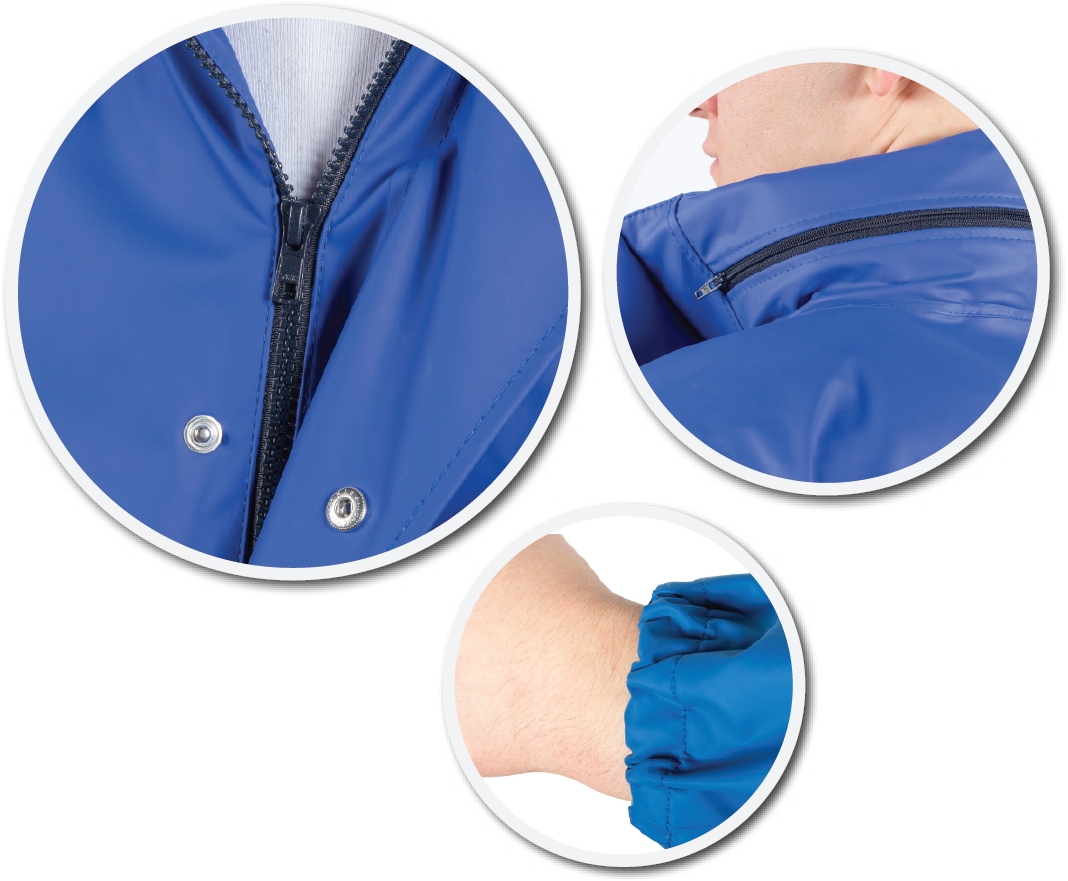 Veste washguard 170 - Bleu QJS