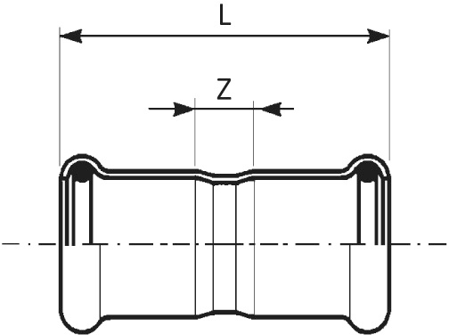 Courbe 45° fonte galva FF - Fig 41 Sferaco