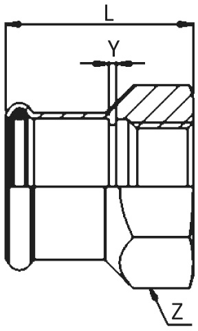 Coude 90° fonte galva FF - Fig 90 Sferaco