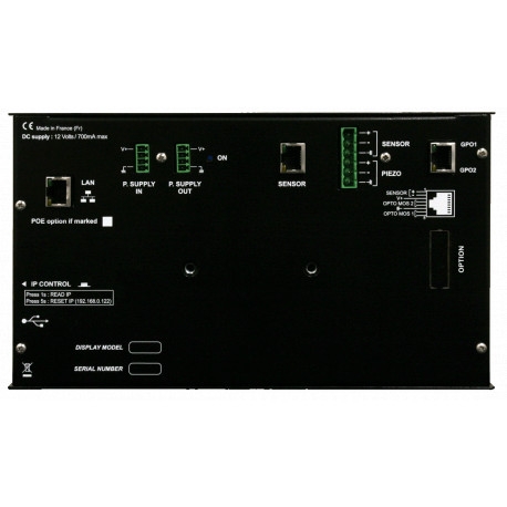Afficheur sonore AFF65-3 Mobility enregistreur CAP50 + POE + KIT - Multicolore Amix