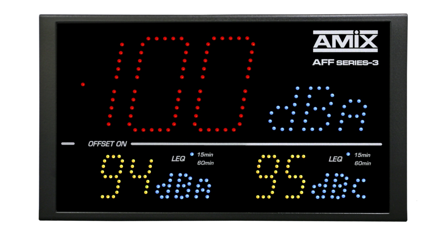 Sonomètre intégrateur et enregistreur - Leq 8 heures - Pack 2 Amix