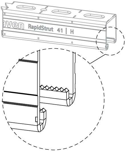 Console murale RapidStrut® BUP 1000 Walraven