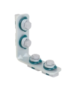 Equerre perforée 90° avec écrous RapidStrut® Walraven