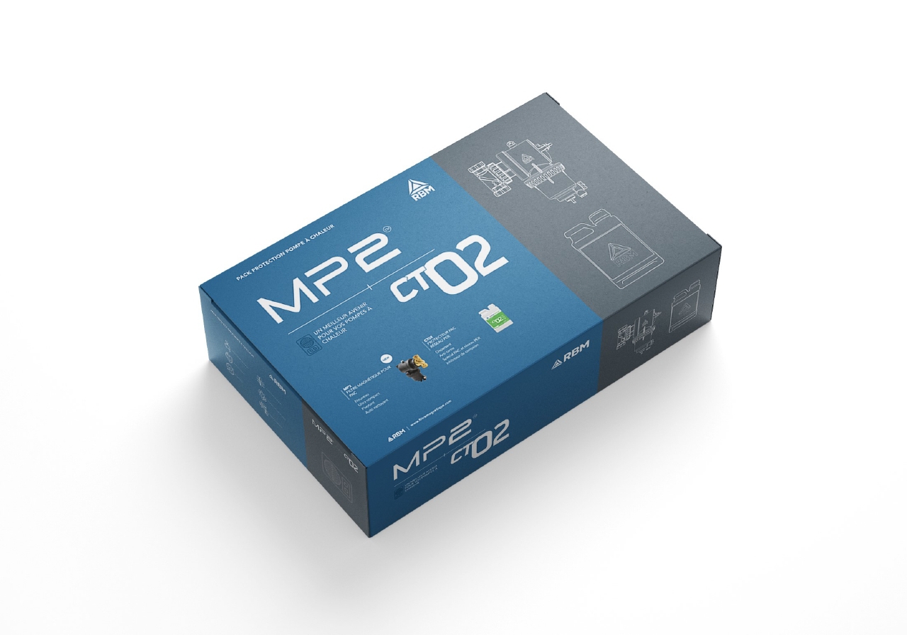 Pack de protection PAC filtre MP2 1'+ produit Clean tracer 02 Rbm