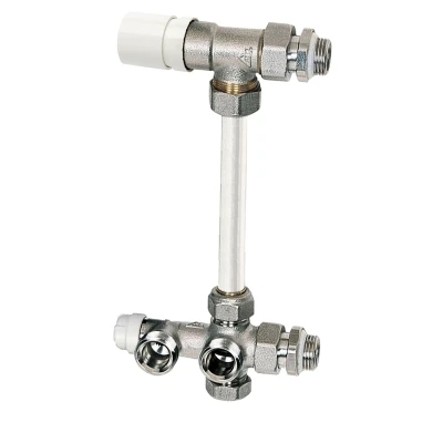 Robinet thermostatique monotube équerre inversé 15x21 Rbm