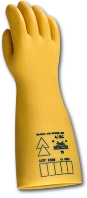 Gants isolants Electrovolt en latex naturel GLE36 - SIBILLE FACTORY