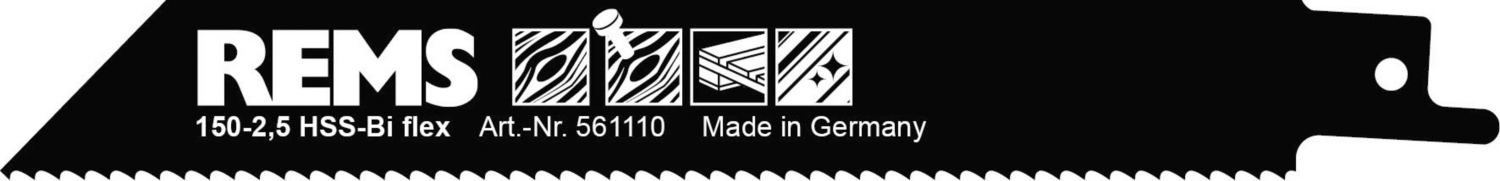 Lame de scie 150mm Denture 2,5mm HSS-Bi