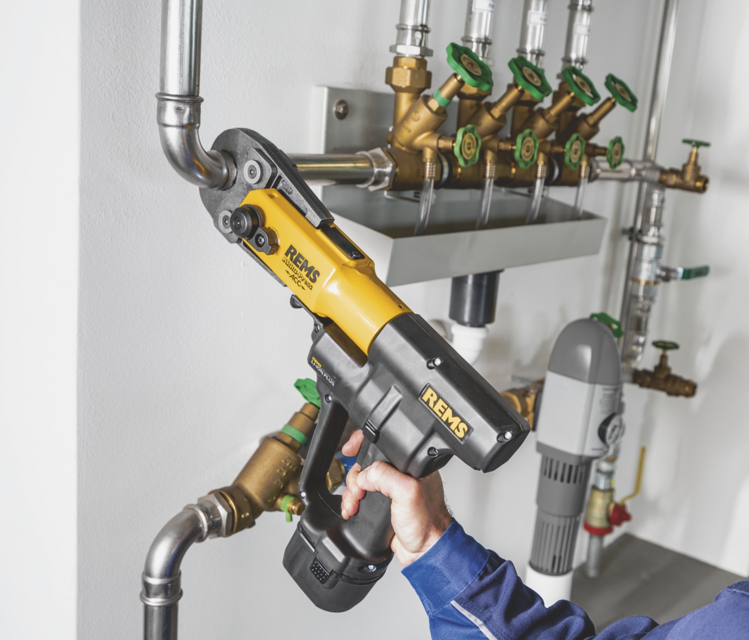 Presse à sertir Akku-Press Rems