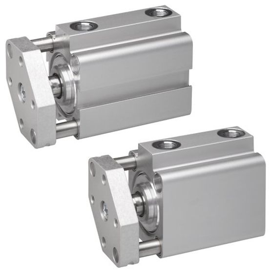 Vérin pneumatique à course courte diamètre 20 double effet série KHZ amortissement pneumatique réglable série KHZ Aventics