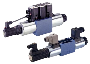 Distributeur hydraulique proportionnel montage CETOP 5 centre fermé série 4WREE Bosch-Rexroth