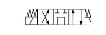 Distributeur hydraulique 4/3 A et B fermé et P vers T au centre CETOP5 / NG10 Bosch-Rexroth