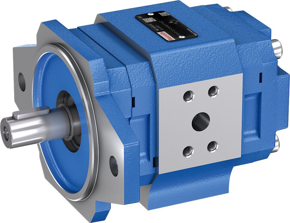 Pompe hydraulique à engrenage interne à cylindrée fixe - Série PGH Bosch-Rexroth