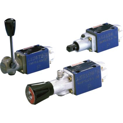 Distributeur hydraulique 4/2 monostable à cde manuelle série 5X