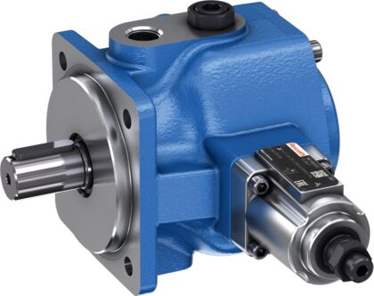 Pompe hydraulique à palettes à débit variable à cylindrée variable - Série PV7 Bosch-Rexroth