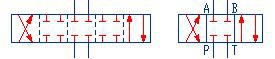 Distributeur à tiroir calibre 10 : 4WE10E3X/CG24N9 Bosch-Rexroth