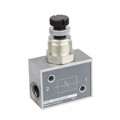 Vanne d'étranglement pneumatique femelle aluminium série CH01